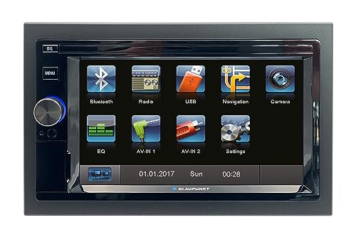 Blaupunkt Santa Cruz 370 EU Prof. - 2-DIN Navigation mit Touchscreen / Bluetooth / TMC / USB / 3D