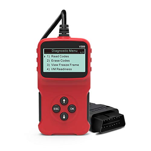 LHAVEUPY OBD2 Diagnosegerät,Universal USB Kabel Automotor Fehler-Code Scanner Diagnose Scan Werkzeug für Alle OBDII Protokoll,Fehlercode Lesen und Löschen