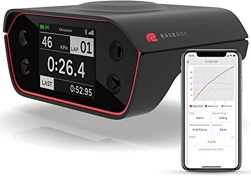 RaceBox 10hz GPS Runden Laptimer Leistungsmesser Datenlogger Beschleunigungsmessgerät Performance Race Box Track Day Drag Racing GPS Auto Geschwindigkeitsmesser mit Mobile App