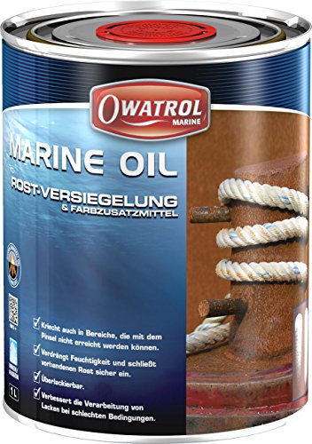 Owatrol - MARINE - OIL -Blattrostentferner, Rostkonservierung und Rostversiegelung , 5 Liter