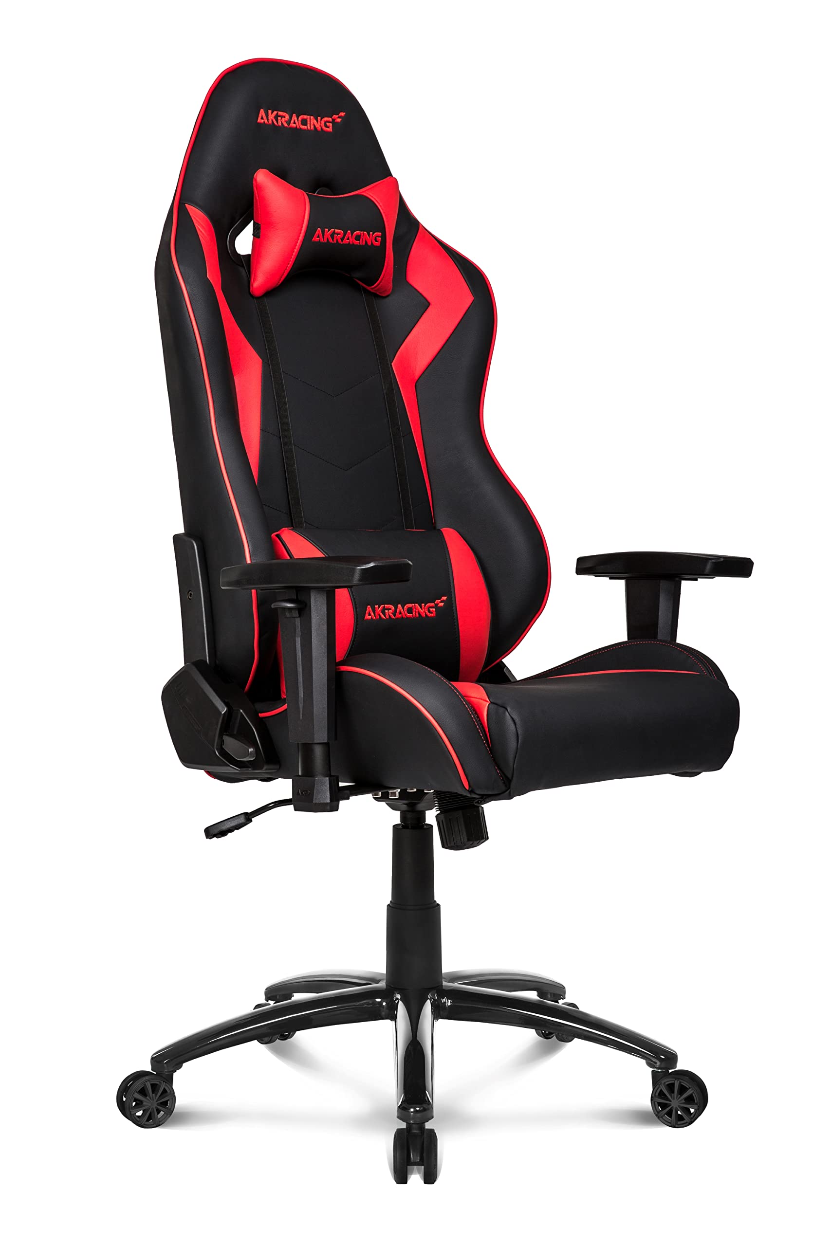 AKRacing Chair Core SX Gaming Stuhl, PU-Kunstleder, Schwarz/Rot, 5 Jahre Herstellergarantie