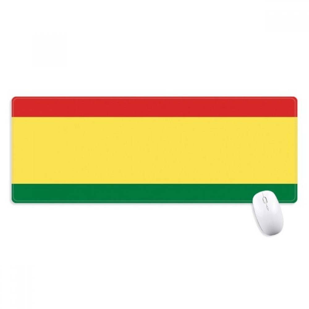 beatChong Bolivien-Flaggen-Land Symbol Mark Muster Griffige Mousepad Große Erweiterte Spiel Büro titched Kanten Computer-Mat Geschenk