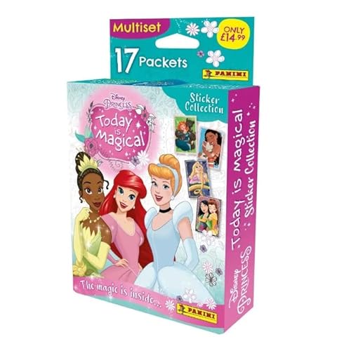 Panini Disney Princess Today is Magic Sticker Collection Multiset