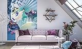 Komar Disney Vlies Fototapete MULAN | 200 x 250 cm -Tapete, Wand Dekoration, Mushu, Kriegerin, Prinzessin, Kinderzimmer, Kindertapete | 020-DVD2