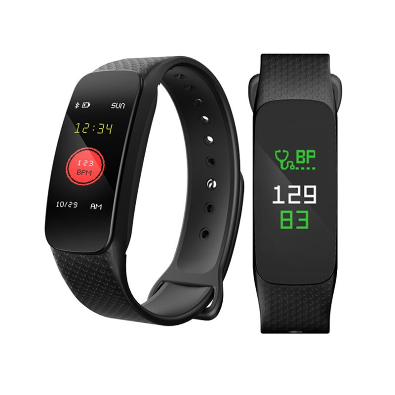 XANES L6 0,96 Farbbildschirm IP67 Wasserdichtes Smart Armband Herzfrequenzmesser Smart Watch mi band