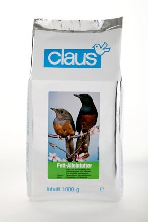 Claus Fett-Alleinfutter Typ II grün Inhalt 1 kg