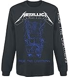 Metallica Fade Männer Langarmshirt schwarz XXL 100% Baumwolle Band-Merch, Bands