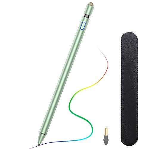 TiMOVO Stylus Stift für iPad, Apple Pencil für 2018-2023 iPad 10/9/8/7/6, iPad Pro,iPad Air 5/4/3,iPad Mini 6/5 Präzis Schreiben Zeichnung Palm Rejection Apple Pen 1 Gen. für iPad, Grün