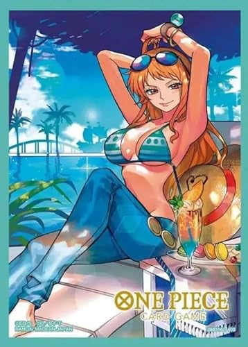 One Piece Sammelkartenspiel Sortiment 4 Nami Kartenhüllen [70 Hüllen]