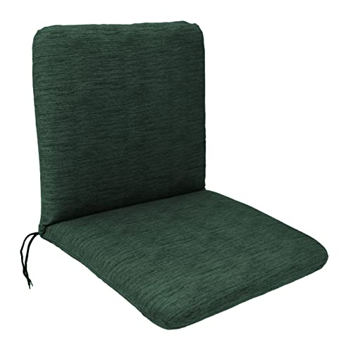 Auflage Sesselauflage Dallas für Gartenstuhl Niederlehner 45x88cm, dunkelgrün