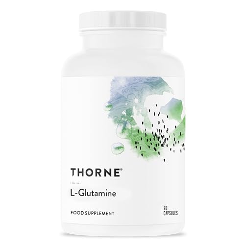 Thorne L-Glutamine - Aminosäure-Ergänzung für die Gesundheit des Magen-Darm-Trakts und die Immunfunktion - 90 Kapseln