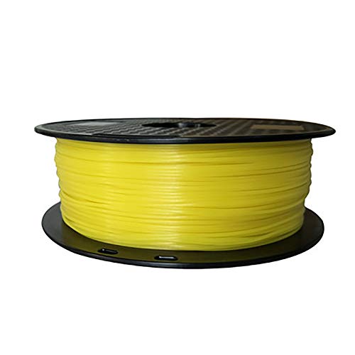 3D-Druckfilament 1 Kg Spule ABS-Filament Schwarz ABS-leitfähiges Filament 1 Kg(Color:Gelb)