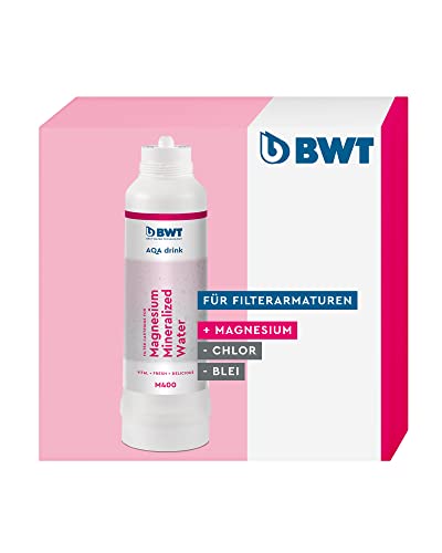 BWT AQA drink Filter M400 | mit Magnesium mineralisiertes Wasser | passt in alle AQA drink Filtersysteme | 5.000 Liter Kapazität