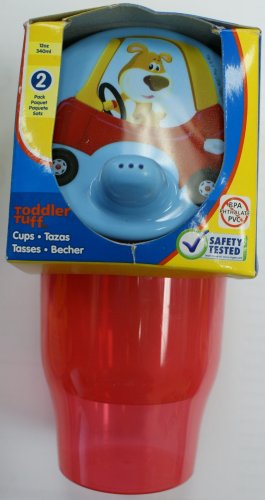 Little Tikes BPA PVC FREE 2 sippy cups - 12 oz by Little Tikes