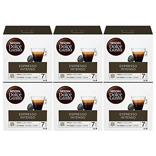 Dolce Gusto Intenso Espresso Nescafe 16-Pack (6 Stück)