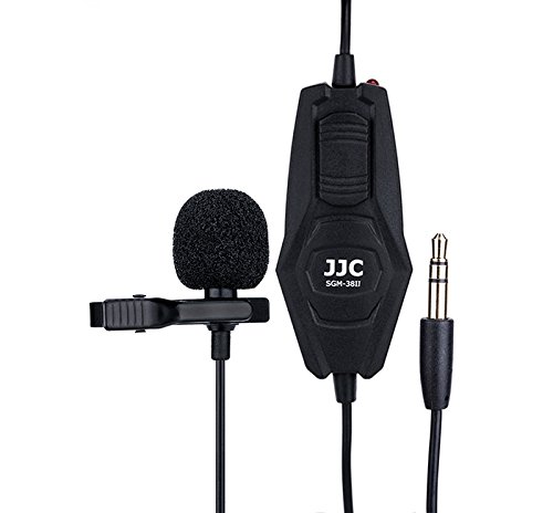 Lavalier-Mikrofon für DSLR, DSLM, Camcorder, Audiorecorder (JJC SGM-38II)