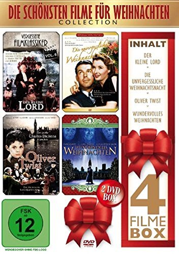 Die schönsten Filme für Weihnachten [2 DVDs]