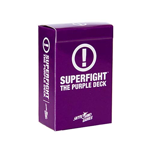 Skybound Entertainment SUPERFIGHT: The Purple Card Deck by