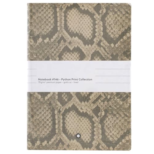 Montblanc Notebook 146 Fine Stationery, Python Print, Roccia Caldo