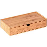 Bambus Box Terra mit Schublade, 2er Set