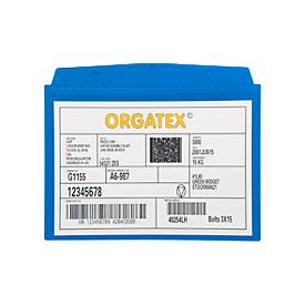 Magnettaschen ORGATEX, mit Magnetstreifen