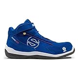 Sparco 0751542AZAZ S3 Racing Evo Schuhe, Gr. EU 42 (UK 8), Blau