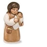 Goebel Thun Momenti - Weihnachtsartikel Mutter mit Neugeborenem