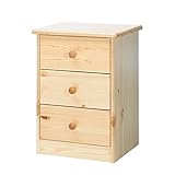 Mario Natural Lacquer 3-Drawer Chest