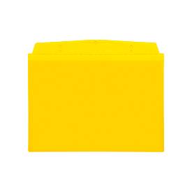 Orgatex-Sichttaschen, A6 quer, gelb, 10 St.