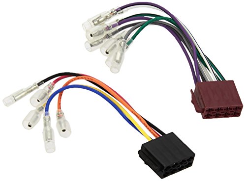 Celsus AIS2026 Adapterkabel für Autoradios, für ISO-Anschluss, Stecker (männlich) auf Rundstecker