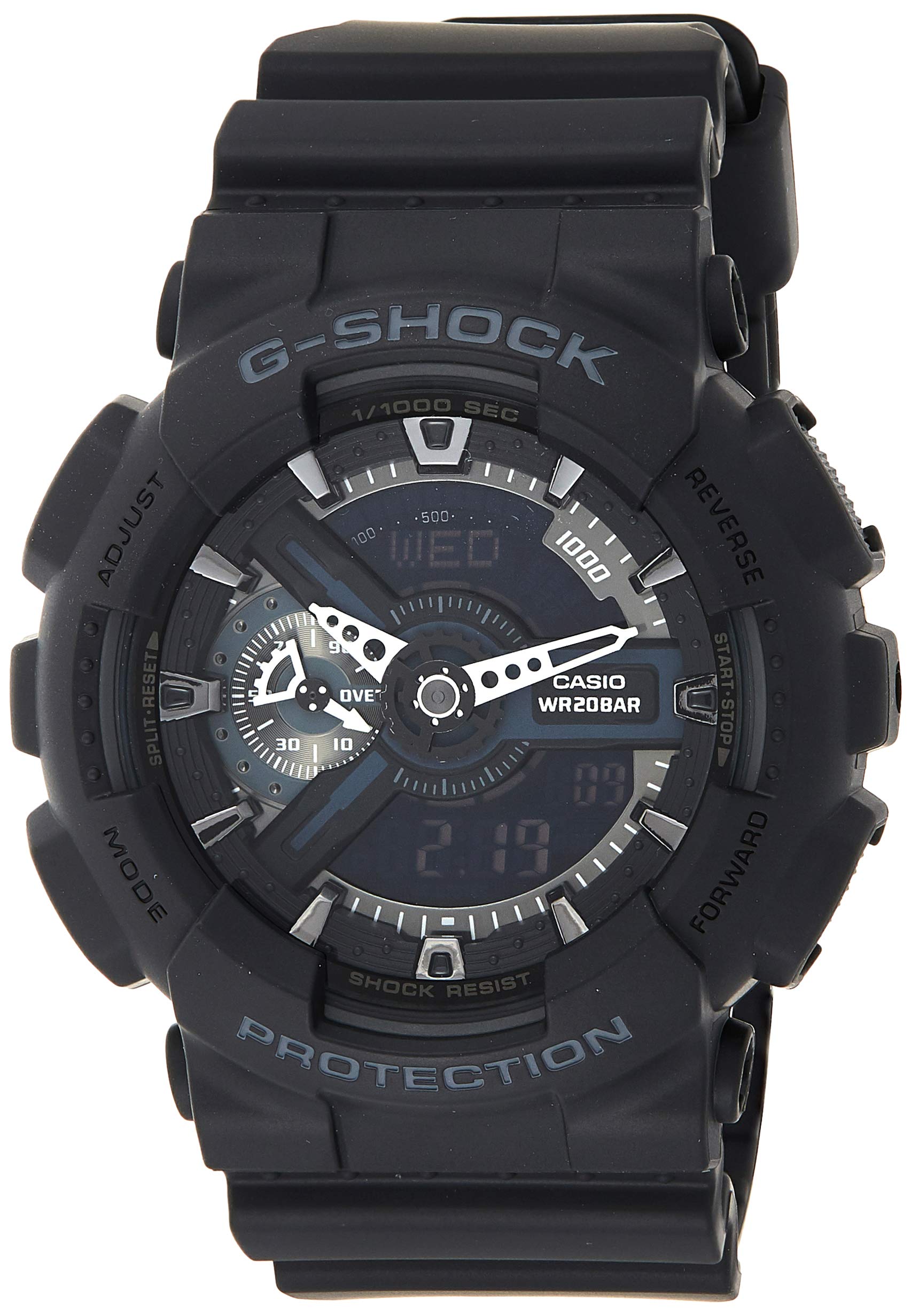 Casio G-Shock Herren Harz Uhrenarmband GA-110-1BER