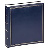 walther design Monza Fotoalbum, blau, 33 x 34 cm