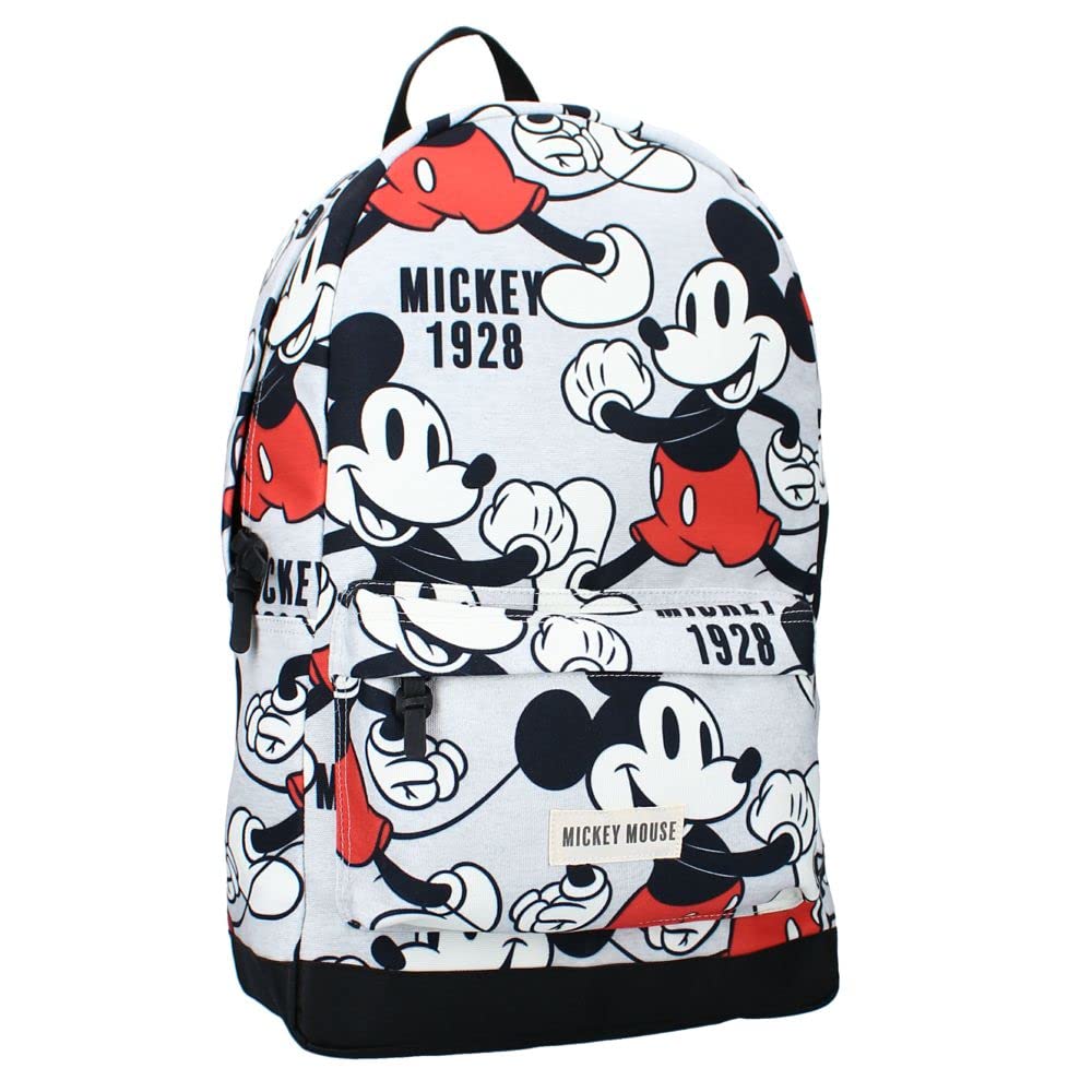 Vadobag Kinder Schul-Rucksack | Micki Maus | Mickey Mouse | 43 x 33 x 15 cm