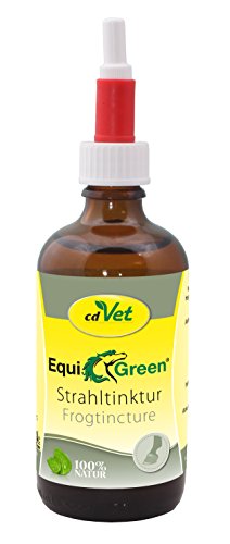 cdVet EquiGreen Strahltinktur - Tinktur gegen Strahlfäule und zur Hufpflege bei Strahlproblemen für Pferde und Ponys