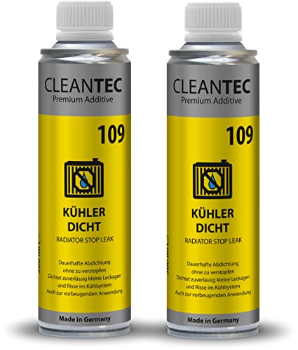 CleanTEC 109 Kühlerdicht Additiv dichtet schnell Lecks schützt und schmiert 300ml für Auto LKW Kühlerdichtmittel Leckstop (4)