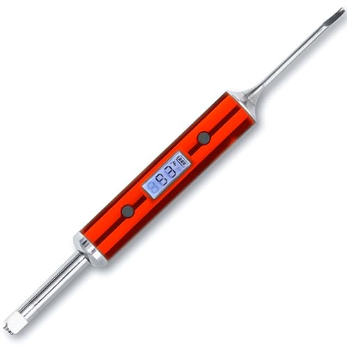 Graveda/Digital Thermometer/Dabbing Tool Zubehör/für Banger/Nail mit Temperaturanzeige und Farbindikator Rot