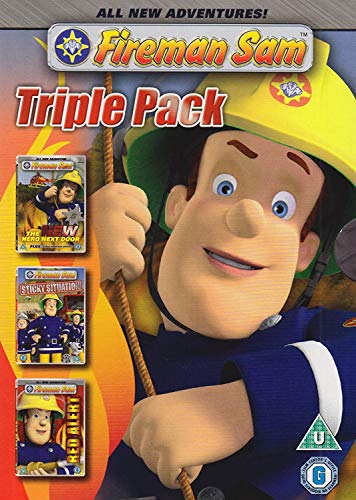 Fireman Sam - CGI Triple Pack (The New Hero Next Door / Red Alert / Sticky Situation) [DVD]