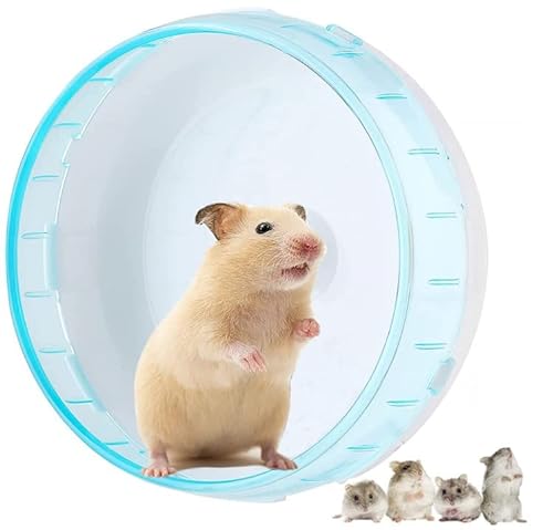 Goick Hamsterrad, 20cm Laufrad für Hamster, Nagetier Pet Hamster leises Hamsterrad Übungslaufrad Fitness Rad Spielzeug für Chinchilla Igel Rennmaus