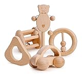 let's make Puzzle Spielzeug Intellektuelle Entwicklung von Kid Montessori Toys Baby Rasseln