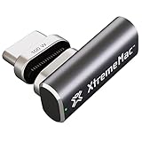 XtremeMac® Premium Magnetischer Adapter für Apple MacBook, iPad und andere USB-C Geräte, Schnellaufladefunktion 100W, Datenübertragung 10gb/s, 20 polig