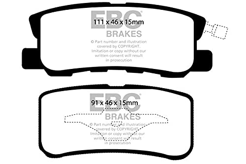 EBC Brakes DP61407 Greenstuff Bremsbeläge