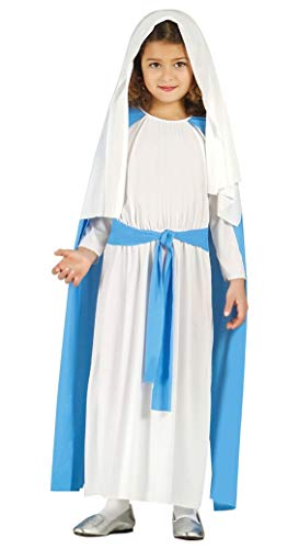Guirca – Kostüm-Jungfrau Maria, blau 10-12 años blau