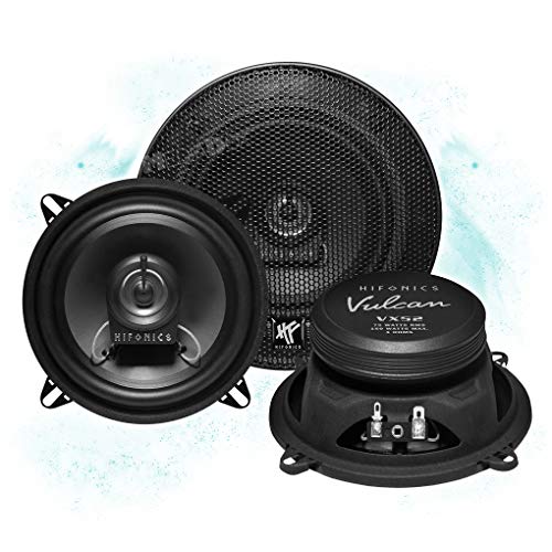 Hifonics VX 52 Front/Heck 13cm/130mm 2-Wege Koax Auto Lautsprecher/Boxen/Speaker kompatibel für Renault