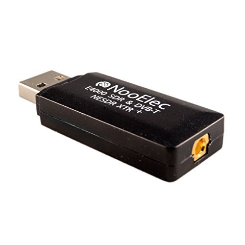 NooElec NESDR XTR Kleiner USB-Stick, RTL-SDR und DVB-T, mit RTL2832U und E4000 , Teleskopantenne und Fernbedienung