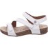 JOSEF SEIBEL, Sandale Tonga 25, Weiß in weiß, Sandalen für Damen