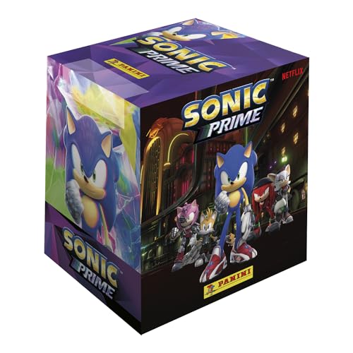Sonic Prime Sticker-Kollektion, 36 Packungen
