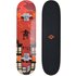 Schildkröt Skateboard Kicker 31, Komplett-Board mit tollen Features für Einsteiger, verschiedene Deck-Designs wählbar, konkave Deckform mit Doppel-Kick, 9-lagiges Ahornholz, ABEC5 Kugellager