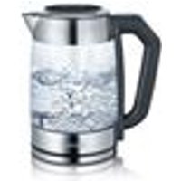SEVERIN Tee- und Wasserkocher WK 3477, aus Glas / Edelstahl