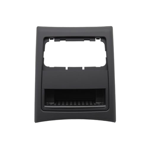 ZHjLut Klimaanlage Entlüftung Kompatibel mit 3er E90 E91 2005–2012 51167145681 Ersatz des Luftauslass-Gitter-Abdeckungs-Außenrahmens der hinteren Mittelkonsole (Color : Style A Black)
