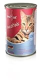 bewi cat Meatinis mit Zartem Lachs 12 x 400g